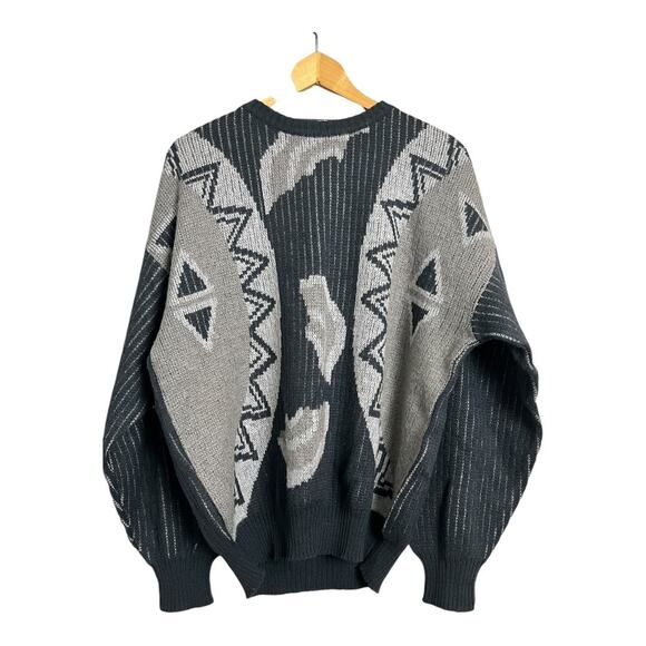 Vintage Wool Sweater Uno Florence XL Mens Casual Retro 80s 90s Pullover - Picture 1 of 7